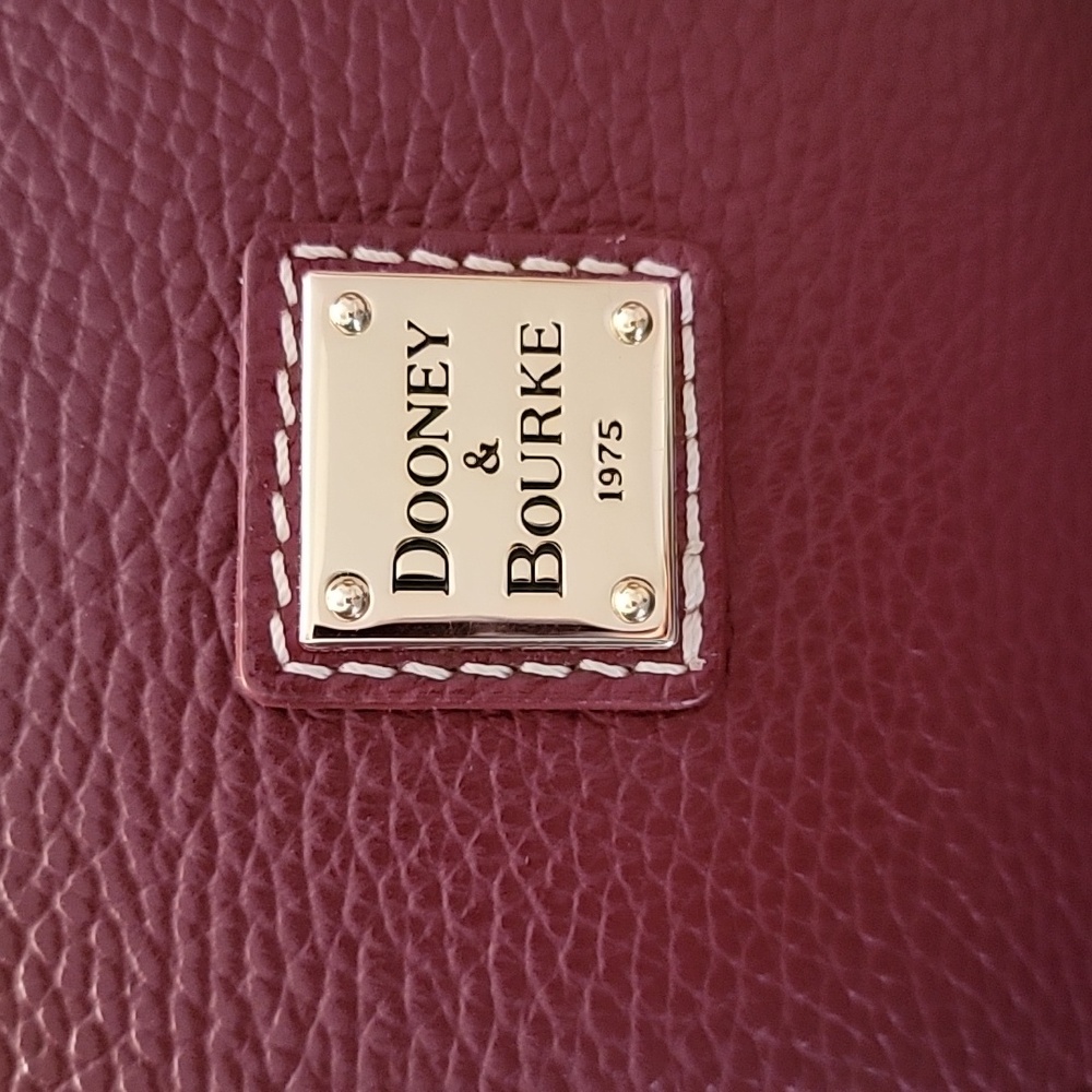 Dooney & Bourke Lucca Leather Satchel - Picture 3 of 13